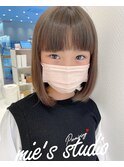 前下がりボブ☆