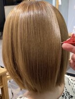 ジアン バイ ミルボン NU茶屋町+(GIEN by milbon)&nbsp;酸性髪質改善ストレート♪