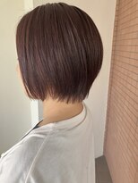 ヘアースペースブルーム プリュス 石橋店(HAIR SPACE BLOOM plus) 【石橋/ショート】髪質改善 白髪ぼかしハイライト、ヘアカラー