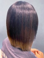 美容室フルール&nbsp;20代30代大人可愛い裾カラーアッシュベージュインナーカラー