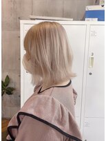 ミラク 町田(MIRAC)&nbsp;【MIRAC町田店】ブリーチ3回ハイトーンベージュ