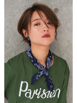 スナッグルサロン(SNUGGLE SALON) 大人可愛いショートボブくびれミルクティーベージュ20代30代40代