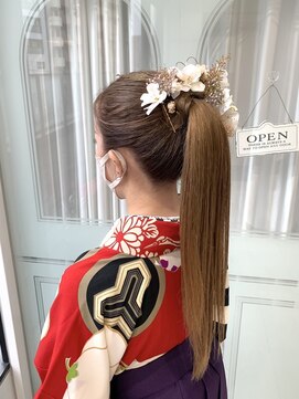 ザザ 高田馬場(ZA/ZA) 和装ヘアアレンジ