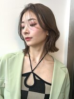 ロンド 表参道店(Lond)&nbsp;ボブ 切りっぱなしボブ 韓国ボブ くびれボブ タッセルボブ