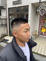 スウェル 船橋店(Swell)&nbsp;MENS/ダークアッシュ/アッシュ/カルマパーマ/ベリーショート1