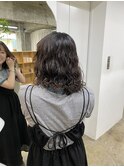 おしゃれパーマ女子
