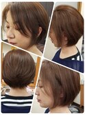 くびれショートボブ！大人かっこいい♪