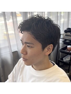 ニコフクオカヘアーメイク(NIKO Fukuoka Hair Make) 「NIKO」直毛を助けるスパイキーショートパーマ　福岡天神