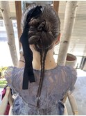 ALMO◎結婚式ヘアアレンジ【シニヨン】