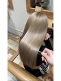 ニコ ヘアリラクゼーション(Nico hair relaxation)&nbsp;ハイトーンミルクティー系のカラーも大好きです！