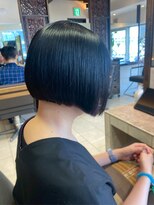 ヘアリゾート粋 ティガ 池袋店(tiga)&nbsp;ストレート/ショート/ボブ/ツヤ髪/美シルエット/まとまり感