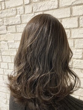 サンテ 東神奈川(Sante) ゆるふわ巻き×髪質改善カラー[髪質改善カラー/白髪ぼかし]