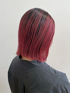 イーストハムヘッドショップ(EAST HAM head shop) 髪質改善カラー/透明感/ミディアム/レッドカラー