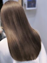 シャルマン 銀座(Charumante)&nbsp;大人オリーブグレー×くびれミディ冬カラーで上品艶髪