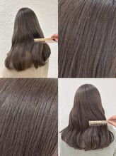 林千晃/ブリーチなしダブルカラーで叶う透明感抜群のオリーブ・アッシュカラーが得意です！/@54film_