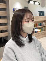 オリ 仙台(Oli)&nbsp;イメチェン/ピンクベージュ/アンブレラカラー/前髪/仙台