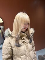 カルマ(KARMA) 抜け感たっぷり♪ブロンド×裾グレージュカラー
