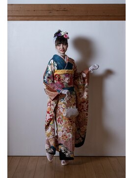 ミノル(MINORU) 成人式 着付ヘアメイク振袖レンタル受付中♪