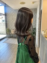 ジゼル 前橋(Giselle)&nbsp;    抜け感たっぷりオリーブベージュボブ