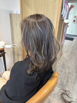 ジャストビューティ ルフレ 金沢八景店(Just Beauty Rufure)&nbsp;白髪ぼかしハイライト／ハイライト/金沢八景