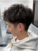 宇都宮メンズカットメンズパーマツイスパ波巻きスパイラルパーマ
