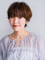 ヘアークラフト(Hair Craft)&nbsp;ハンサムショート×ニュアンスパーマ【岡山】大人かわいい