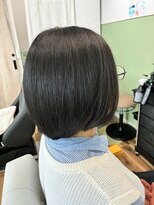 キズナ(kizuna)&nbsp;縮毛矯正を感じさせない、しなやかな質感のメテオストレート♪