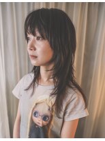 ニイ(nii.)&nbsp;ウルフカット/レイヤーカット/鳳/堺市/黒髪ロング