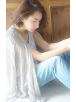 リマ(RIMA)&nbsp;【RIMA】HARUKI 外国人風☆かきあげた無造作な質感のラフBob