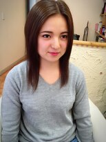 ヘアーズ アロハ(Hairs aloha)&nbsp;ナチュラルストレートスタイル