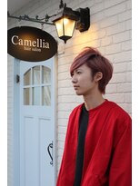 カメリア (camellia)&nbsp;ひし形モーヴピンク