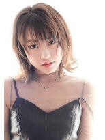 ルフ ヘアーデザイン(ruf hair design) 【ruf  hair design】シースルーバング外ハネスタイル