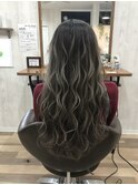 ホワイトシルバーハイライト