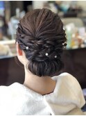 あみこみヘアセット