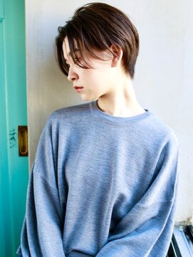 バース(BIRTH) 天神【BIRTH】センターパート×マニッシュショート毛先パーマ2