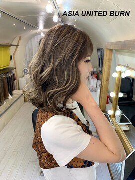 エイジア ユナイテッド バーン(ASIA UNITED BURN) ◆ASIA◆ highlight color