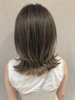 モダンメイド 四条烏丸(modern made) 前髪 アンブレラカラー こなれミディ イメチェン ウェーブパーマ