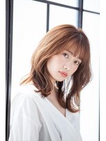大人可愛いグレージュ