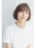 柔らかふんわりボブ