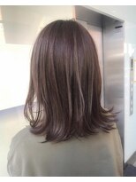 ブリーチなし × ラベンダーグレー Hair Design Collet Ginza