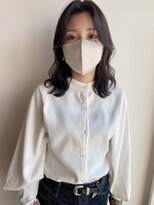 ツイギー 宮西店(TWiGGY) 透け感のあるダークカラースタイル