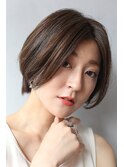 [Garland/銀座]☆似合わせカットエアリー透け感ショート☆ 