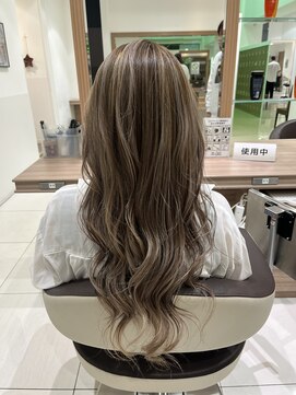 アッシュ 十日市場店(Ash) ハイライト×グレージュ