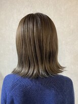 シアン 京都 烏丸店(CYAN)&nbsp;#ミルクティーベージュ#透け感カラー#ブリーチオンカラー