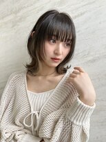 美容室ジャスミン&nbsp;【ヒロシ】ウルフボブ×イヤリングカラー　　20代30代40代藤枝