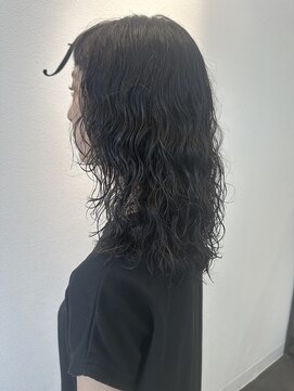 フラミューム 浜松(flammeum) カジュアルパーマ×ウルフ