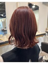 アンプヘアー 二条店(unpeu hair)&nbsp;レッドブラウン