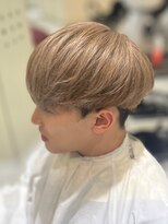 ユウヘアー 師勝店(U Hair)&nbsp;【UHair】10代/20代/30代/40代/50代/メンズハイトーン×マッシュ