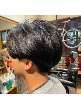 スタンダード(STANDARD) メンズショート センターパート