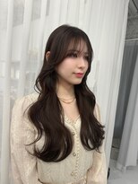 ハピネス 王寺店(Happiness) くびれヘア 顔まわりレイヤー 韓国レイヤー サイドバング 王寺